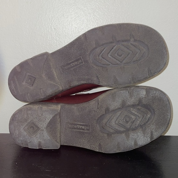 Women's 6M Bare Traps Jupiter Leather Brown Clogs Slip On Mules Brown CUTE! - Picture 12 of 12